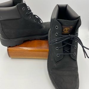 Timberland kids boots black size 5